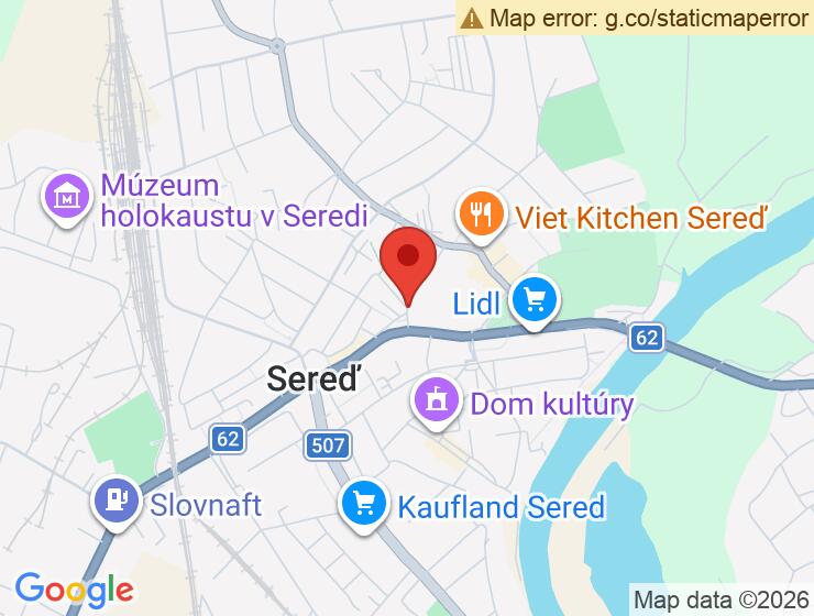 Prenájom garáže v Seredi na Poštovej ulici