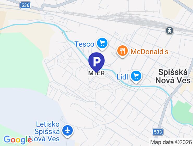 Prenájom garáže v Spišskej Novej Vsi
