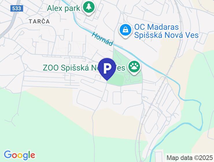 Prenájom garáže v Spišskej Novej Vsi na Sadovej ulici