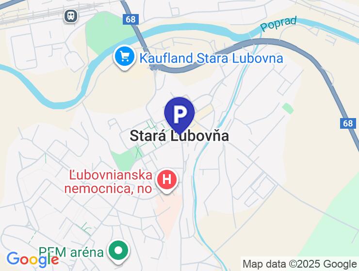 Prenájom garáže v Starej Ľubovni nad športovou halou