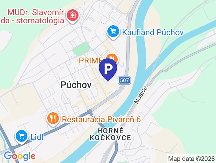Prenájom garáže v uzavretom parkovacom dome v Púchove