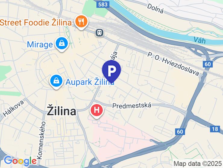 Prenájom garáže v Žiline na Moyzesovej a Republikovej ulici