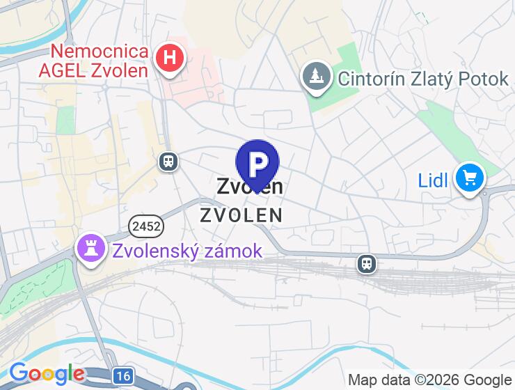 Prenájom garáže vo Zvolene s elektrinou a dlažbou