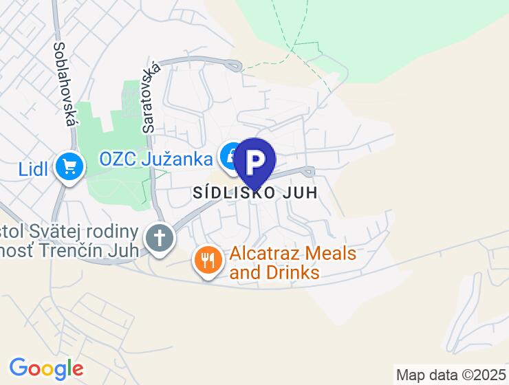 Prenájom garážového parkovacieho miesta na sídlisku JUH