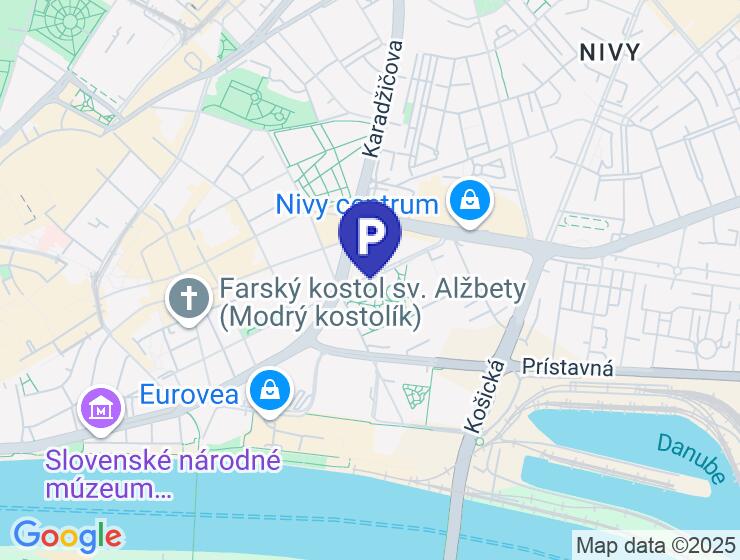Prenájom garážového parkovacieho miesta, SKY PARK, Továrenská ul.