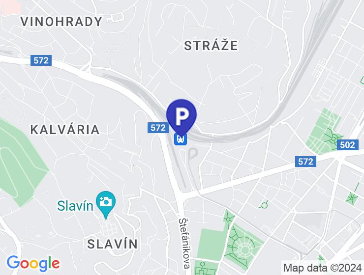 Prenájom garážového parkovacieho miesta v Bratislave - Petržalka - Železničná stanica