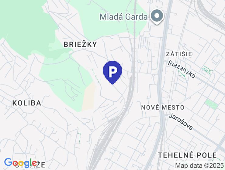 Prenájom garážového parkovacieho miesta v Grand Koliba na Frankovskej ulici