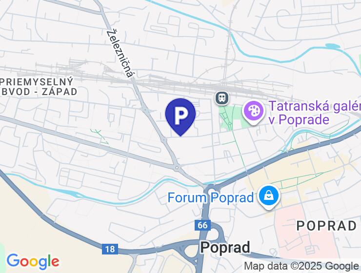 Prenájom garážového parkovacieho miesta v Karpatskej Residence