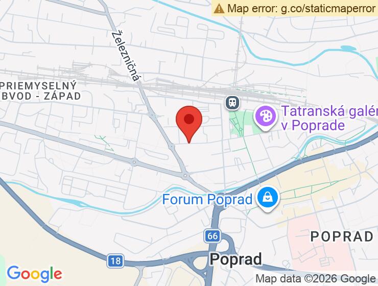 Prenájom garážového parkovacieho miesta v Poprade