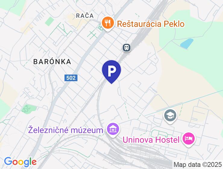Prenájom garážového parkovacieho miesta v projekte Matadorka