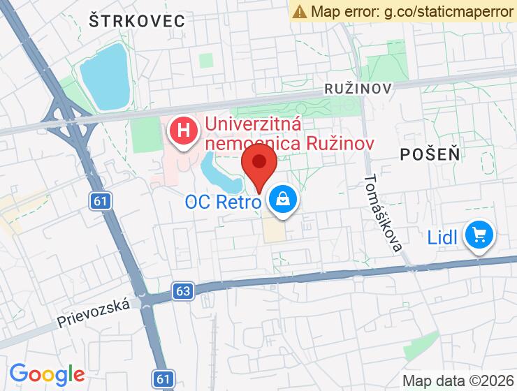 Prenájom garážového parkovacieho miesta v Ružinove