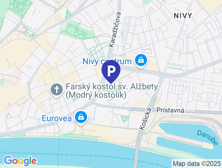 Prenájom garážového parkovacieho miesta v SkyParku, Továrenská ul.