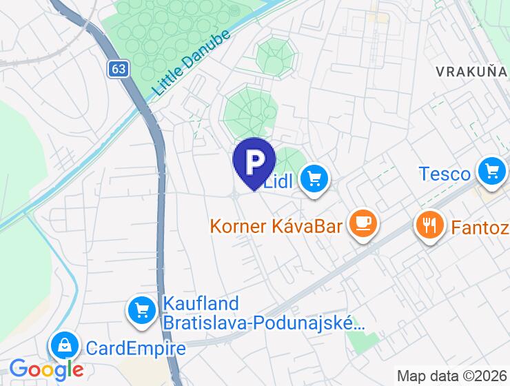Prenájom garážového parkovacieho státia s 1 mesiacom zadarmo