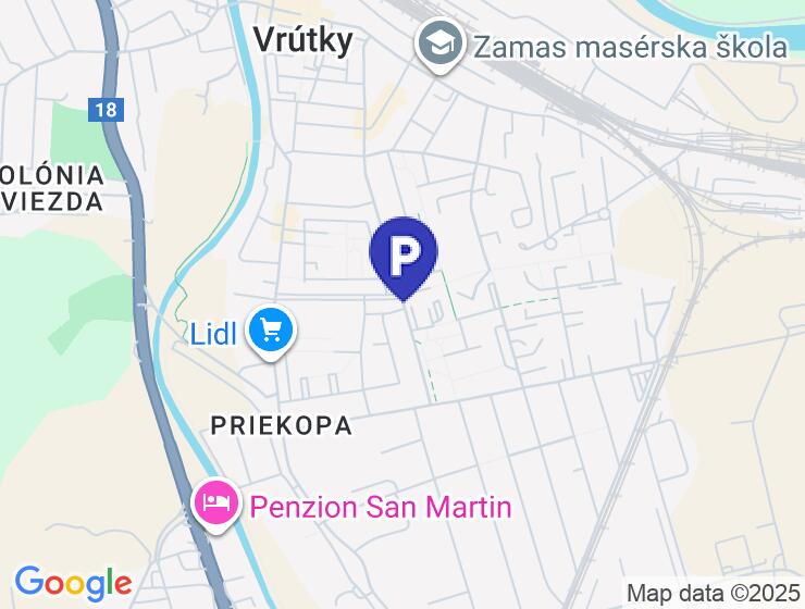 Prenájom garážového státia a pivnice v Martine - Priekopa