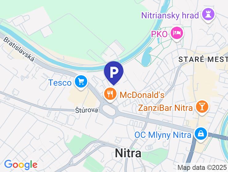 Prenájom garážového státia č. 81 v Nitre
