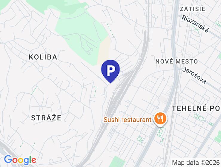 Prenájom garážového státia č.21 v Bratislave, ul. Tupého