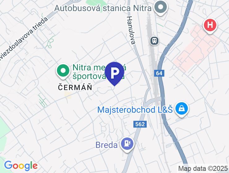 Prenájom garážového státia na Južnej ulici v Martine