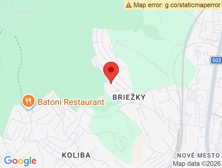Prenájom garážového státia na Sliačskej ulici v Bratislave