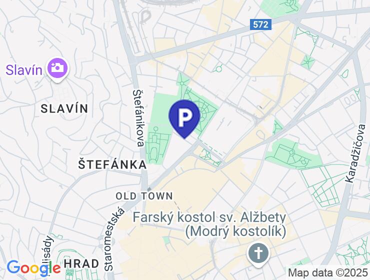 Prenájom garážového státia v Bratislave I - Staré Mesto, ul. Jozefská
