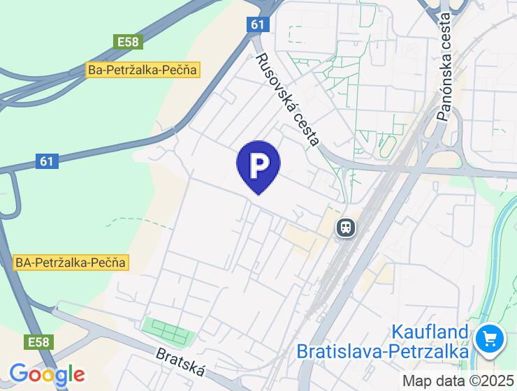 Prenájom garážového státia v bytovom dome Matadorka v Petržalke