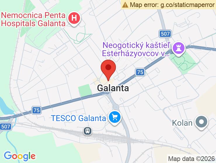 Prenájom garážového státia v bytovom dome na Mierovom námestí, Galanta