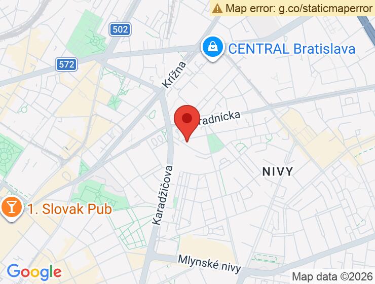 Prenájom garážového státia v centre BA - Koceľova 2A