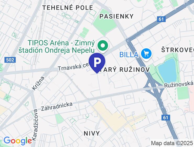 Prenájom garážového státia v Jégeho Aleji, blízko centra