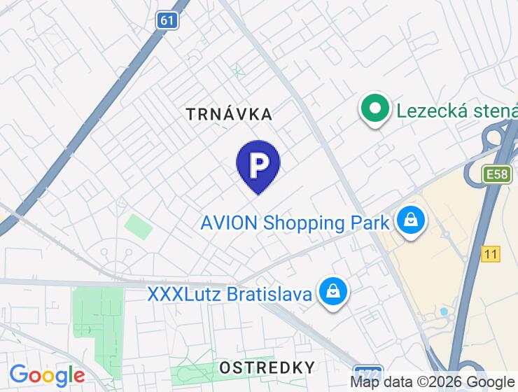 Prenájom garážového státia v novostavbe Na križovatkách, Ružinov