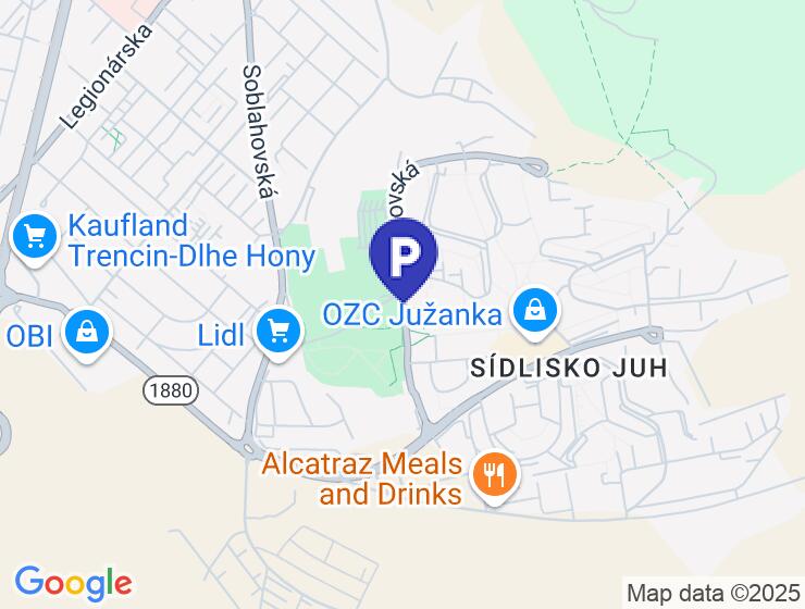 Prenájom garážového státia v novostavbe na Saratovskej ulici, Trenčín – Juh