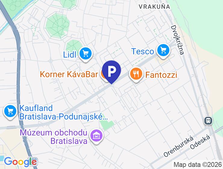 Prenájom garážového státia v novostavbe na Uzbeckej ulici