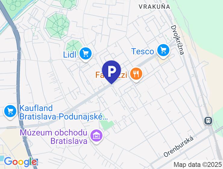 Prenájom garážového státia v novostavbe na Uzbeckej ulici