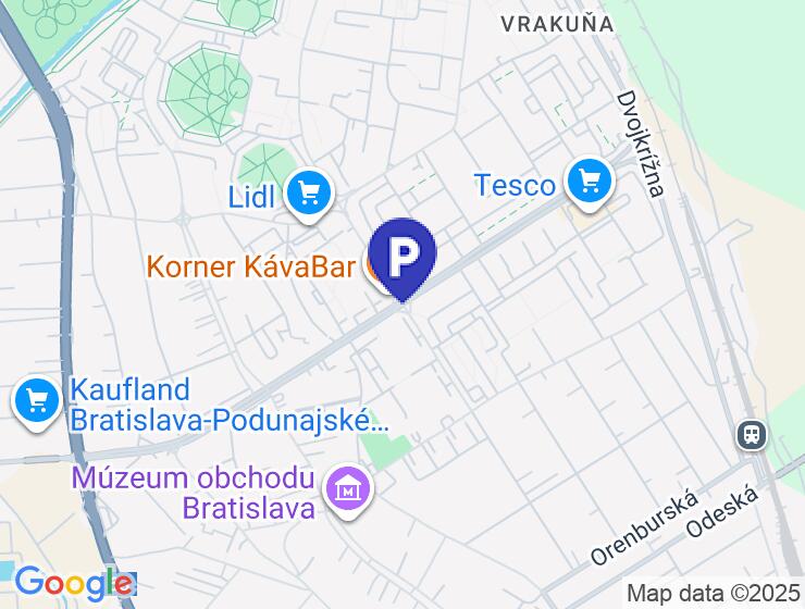 Prenájom garážového státia v novostavbe na Uzbeckej ulici