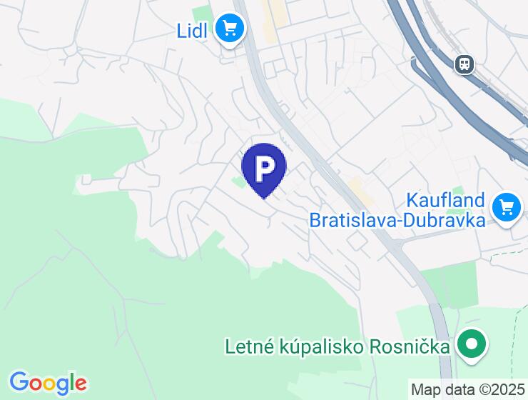 Prenájom garážového státia v novostavbe Zelené Záľuhy, Dúbravka