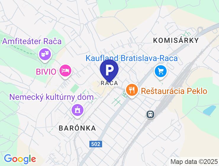 Prenájom garážového státia v Ráči