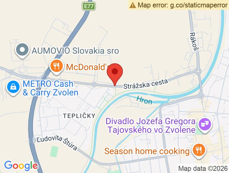 Prenájom garážového státia v Rezidencii Hron vo Zvolene