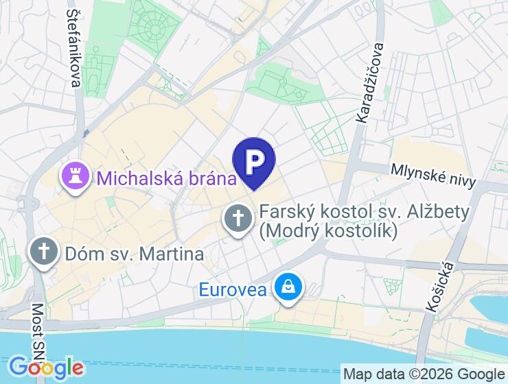 Prenájom garážového státia v samostatnom boxe na Dunajskej ulici