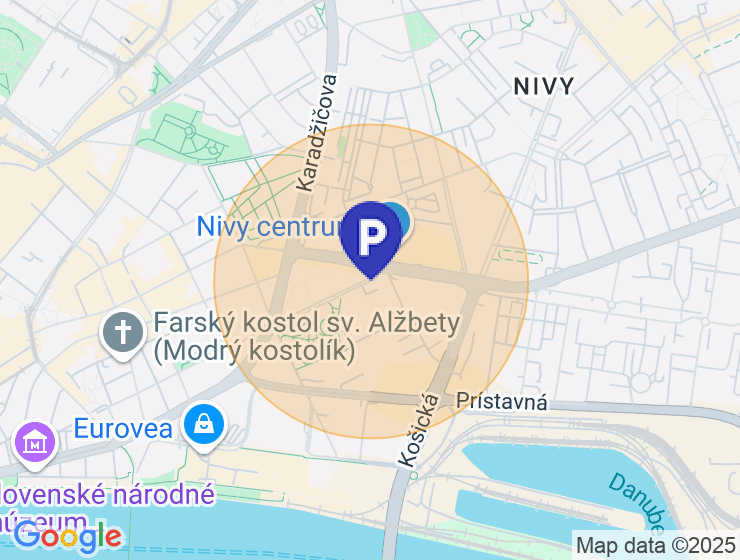 Prenájom garážového státia v Sky Park Bratislava