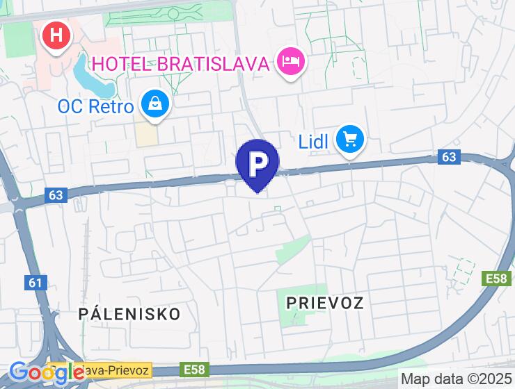 Prenájom garážových parkovacích miest v City Park Ružinov