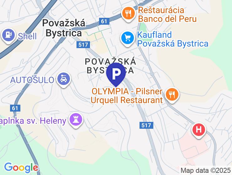 Prenájom garážových parkovacích miest v Rozkvete