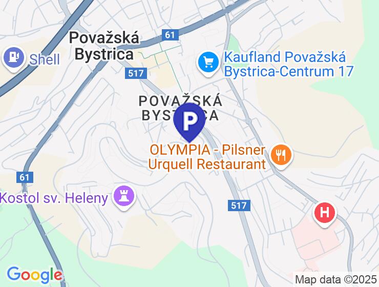 Prenájom garážových parkovacích miest v Rozkvete