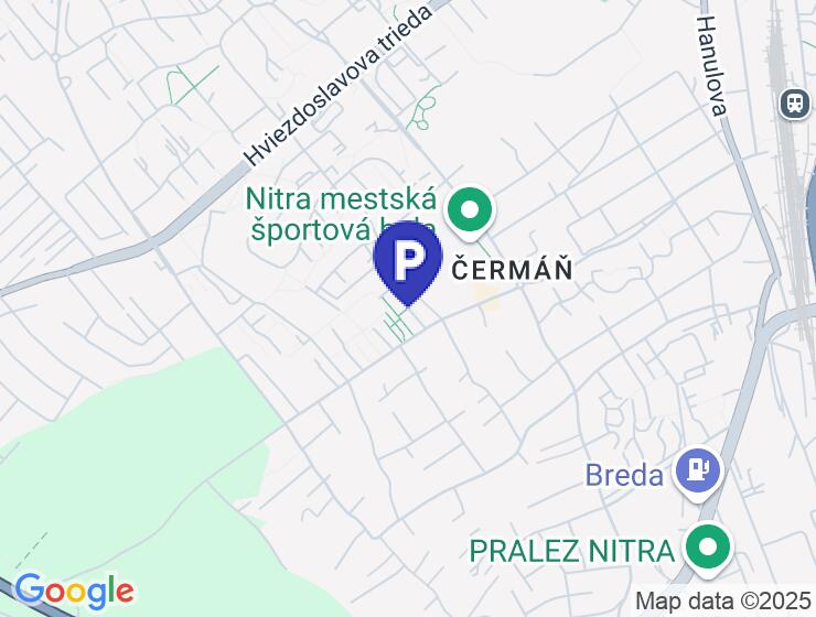 Prenájom garážových státí v Nitre na Nedbalovej ulici
