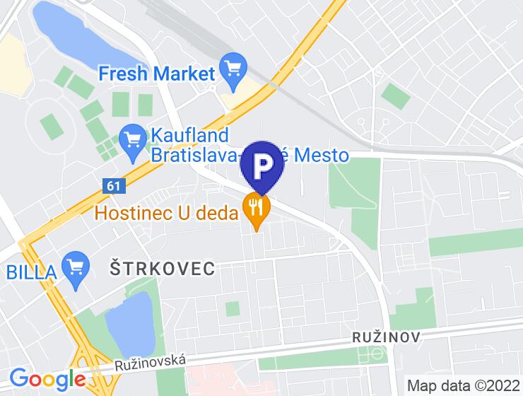 Prenájom, Koloseo, parkovacie miesto v podzemnej garáži, Tomášiková ulica, Bratislava