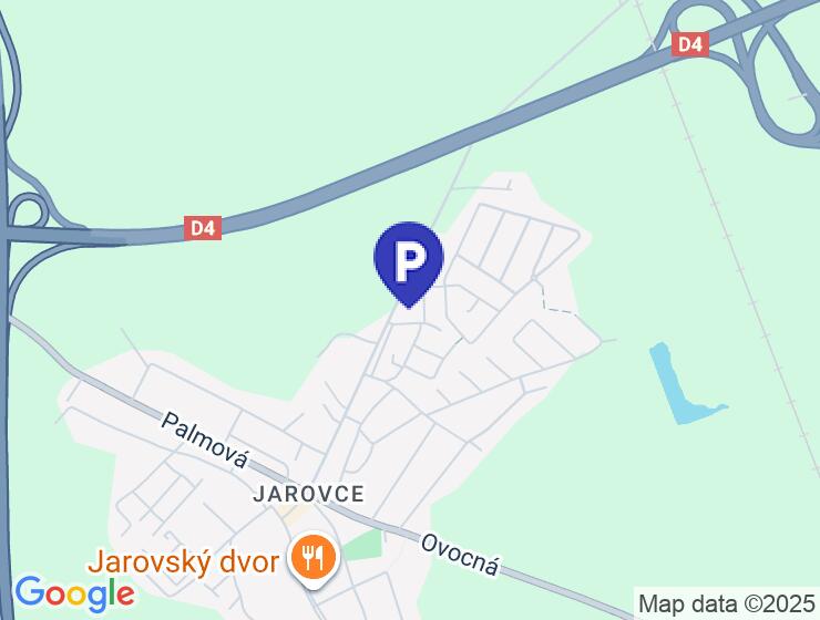 Prenájom krytého garážového státia v Bratislave - Jarovce