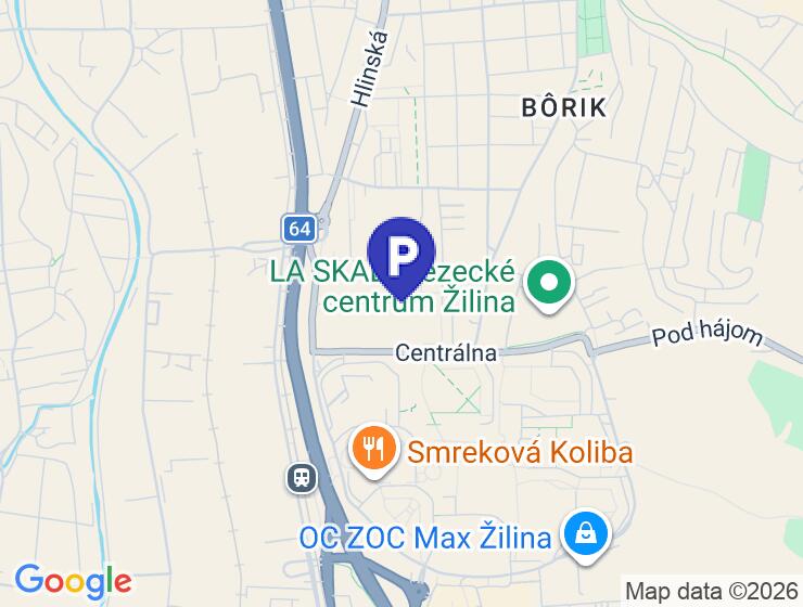 Prenájom krytého parkovacieho miesta v novostavbe Rudiny II, Žilina