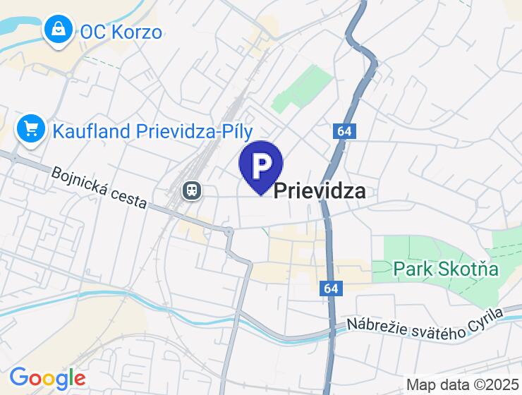 Prenájom krytého parkovacieho miesta v Prievidzi