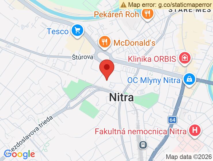 Prenájom murovaná garáž 22 m2 v centre Nitry na Fabrickej ulici