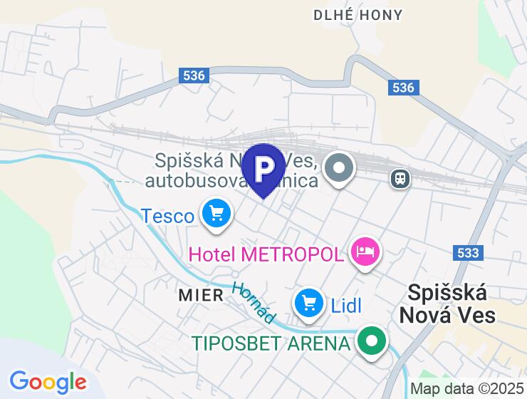 Prenájom murovaná garáž v centre Spišskej Novej Vsi