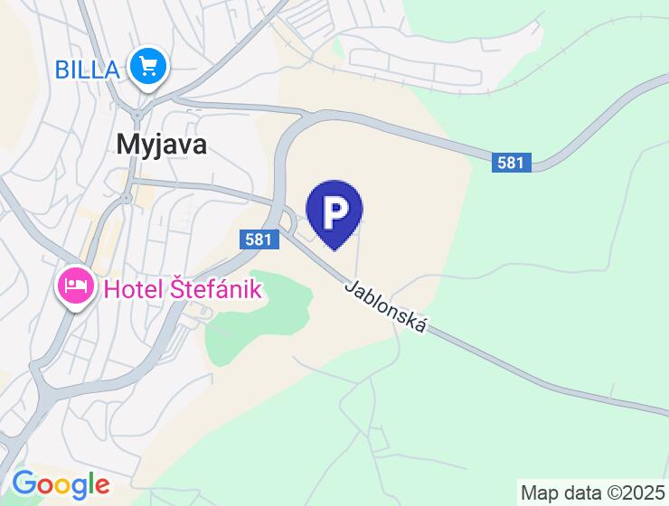 Prenájom murované garáže na Kamennej ulici v Myjave