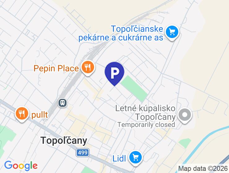 Prenájom murované garáže na Palkovičovej ulici v Topoľčanoch