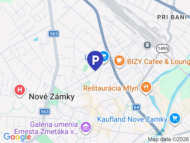 Prenájom murované garáže na T.G. Masaryka v Nových Zámkoch